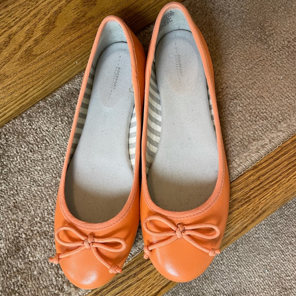 Rockport flats, like new $20
